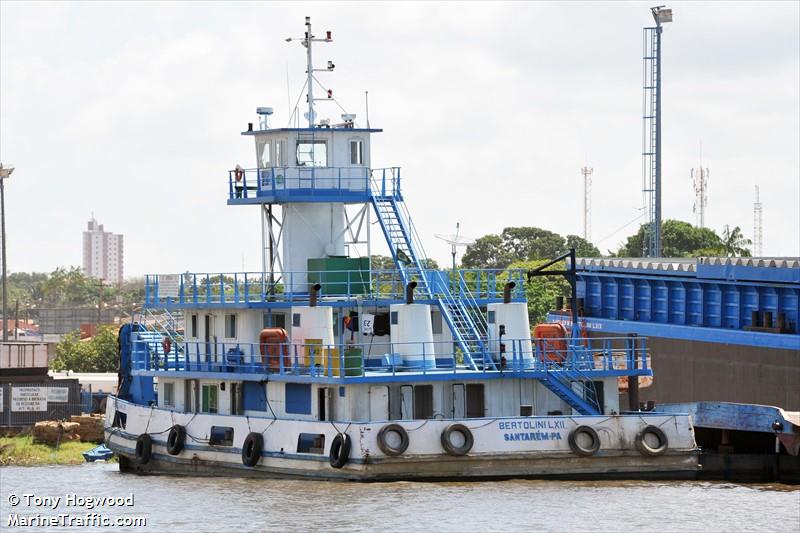 bertolini lxii (Tug) - IMO , MMSI 710000923, Call Sign PS8874 under the flag of Brazil