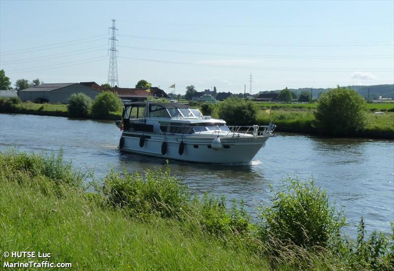 la gaviota (Pleasure craft) - IMO , MMSI 205901610, Call Sign OR9016 under the flag of Belgium