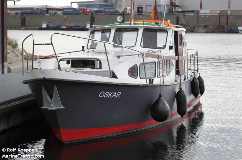 oskar (Pleasure craft) - IMO , MMSI 211108030, Call Sign DA7867 under the flag of Germany