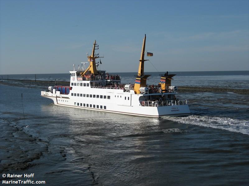 frisia ix (Passenger ship) - IMO , MMSI 211272310, Call Sign DCEX under the flag of Germany