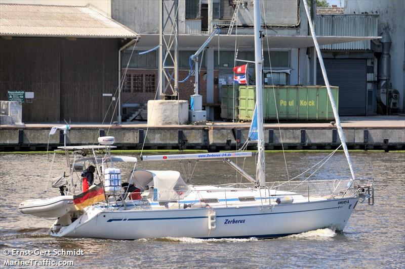 zerberus (Sailing vessel) - IMO , MMSI 211316940 under the flag of Germany