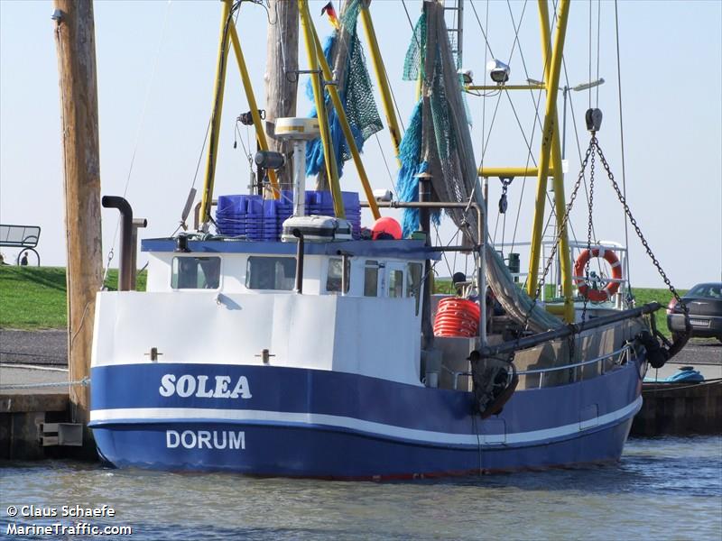 solea (Fishing vessel) - IMO , MMSI 211438440, Call Sign DDIX under the flag of Germany