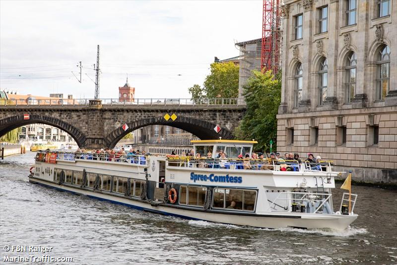 spree comtess (Passenger ship) - IMO , MMSI 211518320, Call Sign DC8606 under the flag of Germany