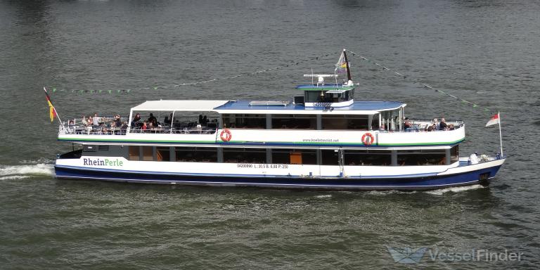 rheinperle (Passenger ship) - IMO , MMSI 211591140, Call Sign DC5226 under the flag of Germany