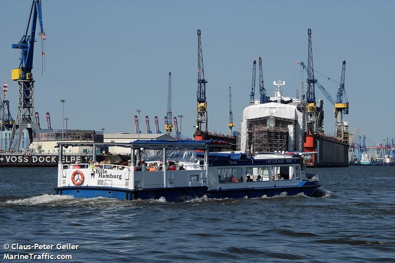 bille (Passenger ship) - IMO , MMSI 211810500, Call Sign DB4851 under the flag of Germany