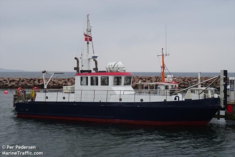ms ternen (Cargo ship) - IMO , MMSI 219003383, Call Sign OU4445 under the flag of Denmark