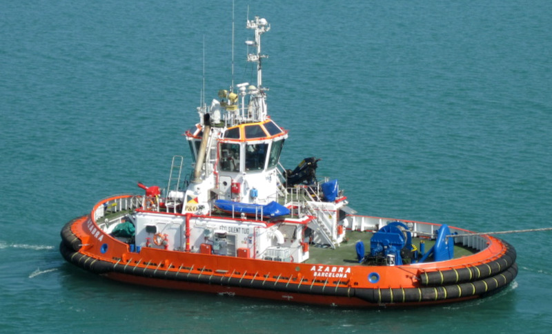 azabra (Tug) - IMO 9881328, MMSI 225991180, Call Sign EBSJ under the flag of Spain