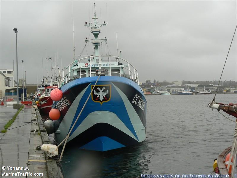fv desperado (Fishing vessel) - IMO , MMSI 228312000, Call Sign FVFQ under the flag of France