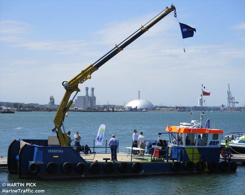 spartina (Port tender) - IMO , MMSI 232009969, Call Sign MBNC3 under the flag of United Kingdom (UK)