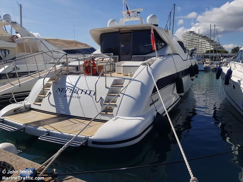 nefertiti (Pleasure craft) - IMO , MMSI 236112444, Call Sign ZDQV9 under the flag of Gibraltar