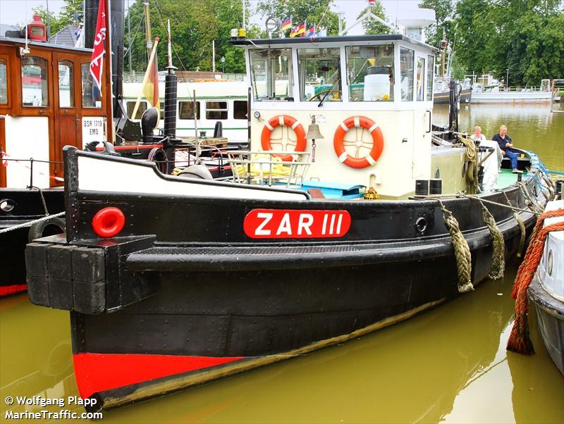 zar iii (Pleasure craft) - IMO , MMSI 244130509, Call Sign PF5303 under the flag of Netherlands