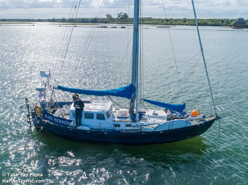blue herron (Sailing vessel) - IMO , MMSI 244150310 under the flag of Netherlands