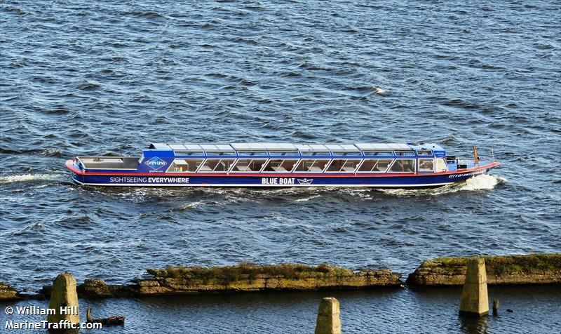 city of amsterdam (Passenger ship) - IMO , MMSI 244250733, Call Sign PG4695 under the flag of Netherlands