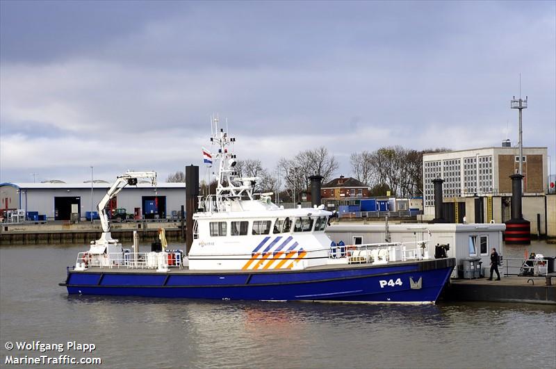 p44 (Law enforcment) - IMO , MMSI 244418000, Call Sign PBHP under the flag of Netherlands