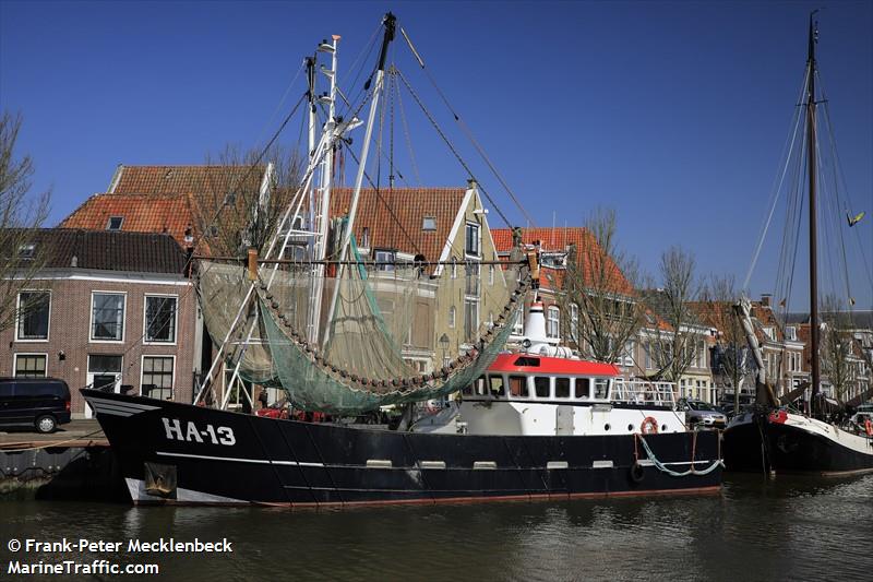 ha13 nijssien (Fishing vessel) - IMO , MMSI 244586000, Call Sign PHLF under the flag of Netherlands