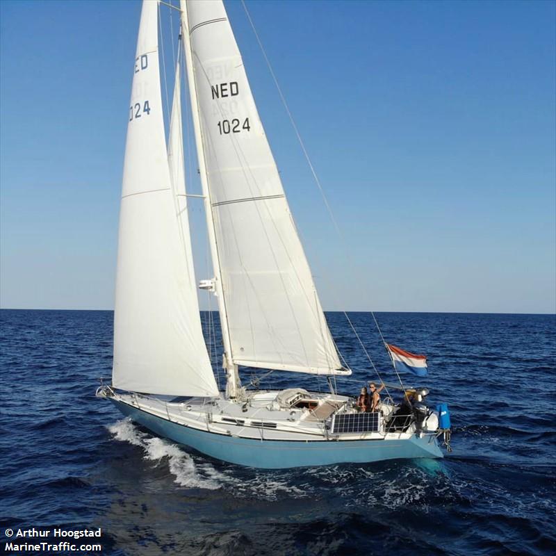 bubblegum (Pleasure craft) - IMO , MMSI 244615569, Call Sign PG3629 under the flag of Netherlands