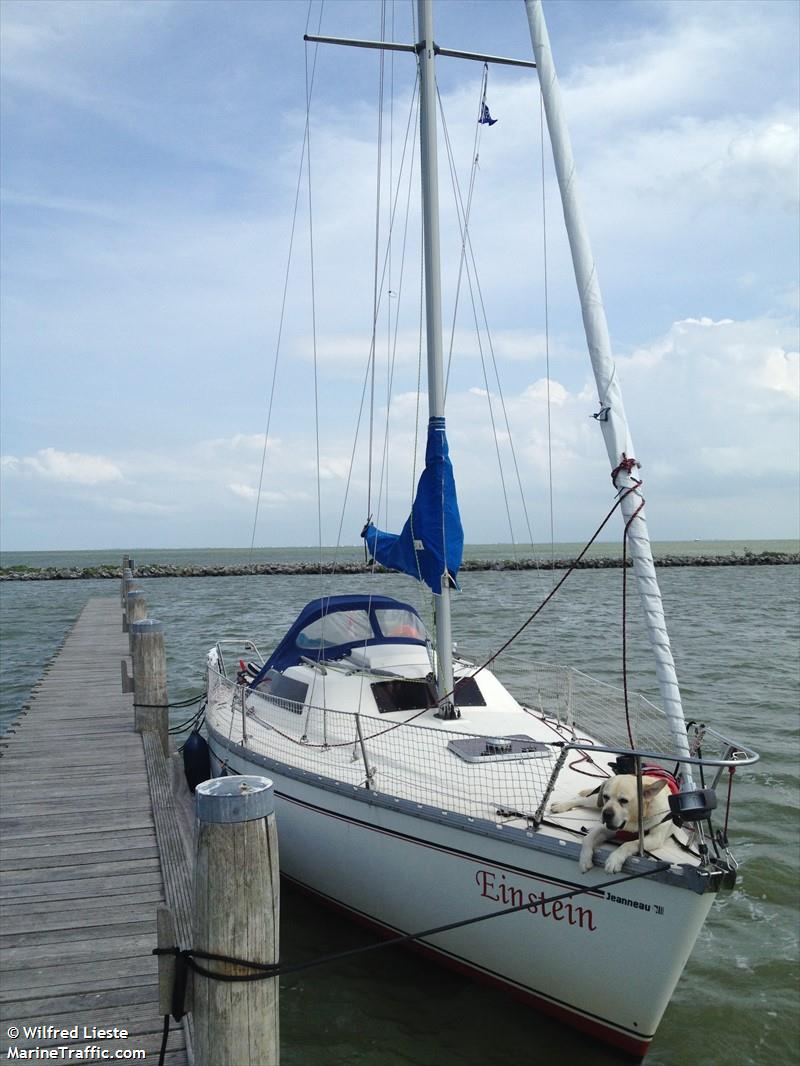 einstein (Sailing vessel) - IMO , MMSI 244660344, Call Sign PB8545 under the flag of Netherlands