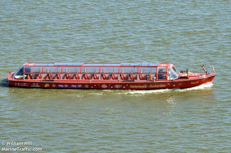 gaudi (Passenger ship) - IMO , MMSI 244690712, Call Sign PE8118 under the flag of Netherlands