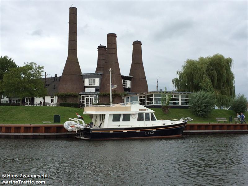 ayron v (Pleasure craft) - IMO , MMSI 244820068, Call Sign PF5658 under the flag of Netherlands