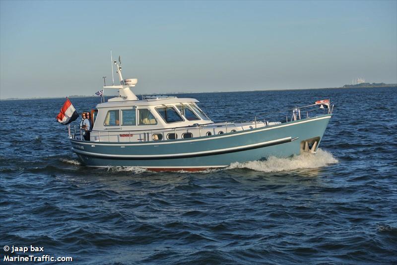 baxboord (Pleasure craft) - IMO , MMSI 246065024, Call Sign PE8003 under the flag of Netherlands