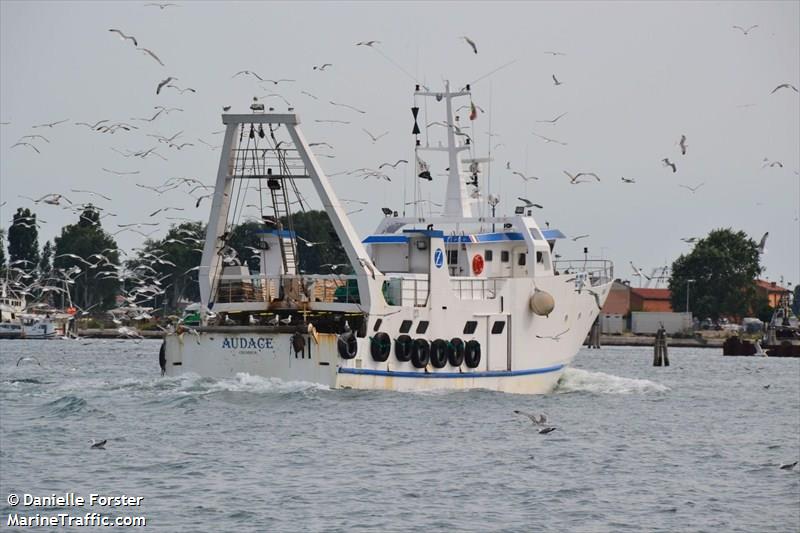 audace (Fishing vessel) - IMO , MMSI 247051410, Call Sign ITHX under the flag of Italy