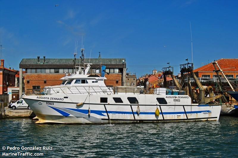 augusta zennaro (Fishing vessel) - IMO , MMSI 247054750, Call Sign IIMC2 under the flag of Italy