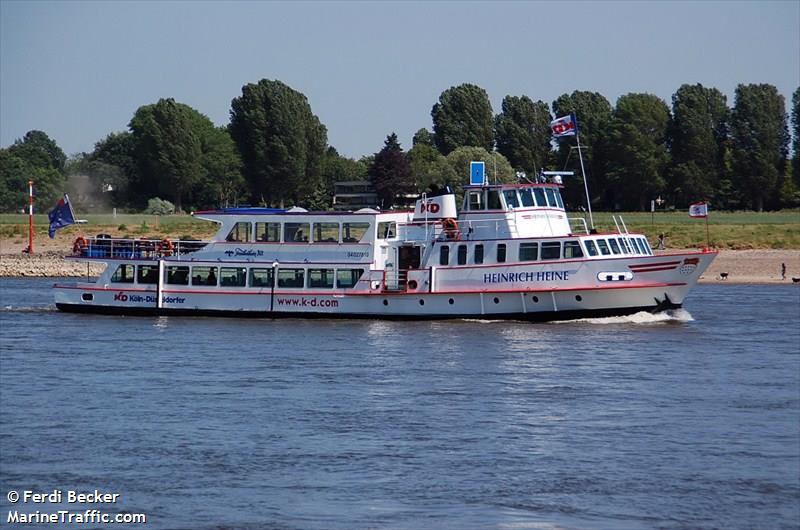 heinrich heine (Passenger ship) - IMO , MMSI 249788000, Call Sign 9HX09 under the flag of Malta