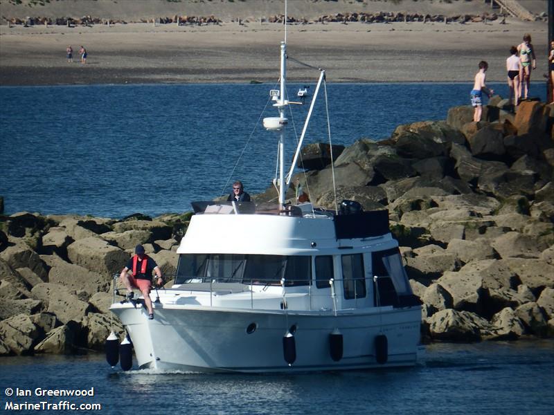 mv jacqueline (Pleasure craft) - IMO , MMSI 250003863, Call Sign EIRF8 under the flag of Ireland