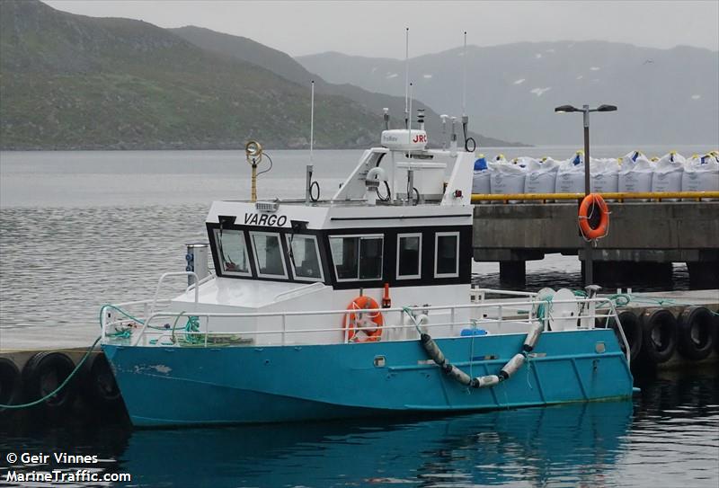 vargo (Cargo ship) - IMO , MMSI 257619800, Call Sign LK9160 under the flag of Norway