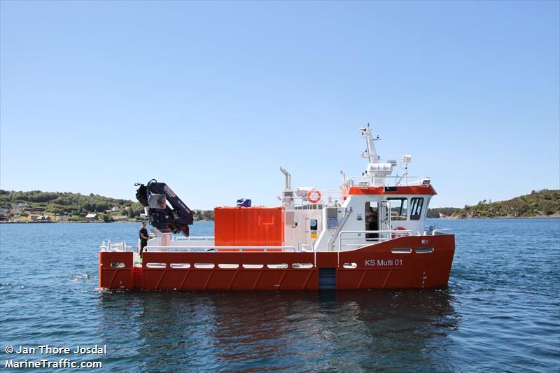 ks multi 01 (Port tender) - IMO , MMSI 257946500, Call Sign LG9516 under the flag of Norway