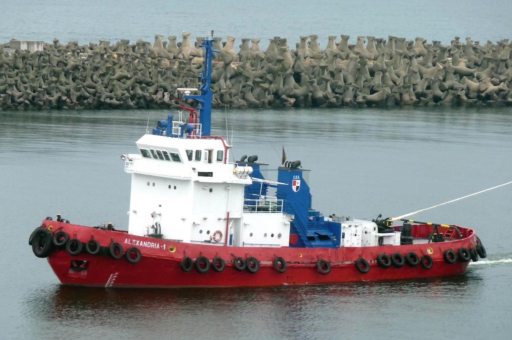 alexandria 1 (Tug) - IMO 8037853, MMSI 264900197, Call Sign YQGL under the flag of Romania