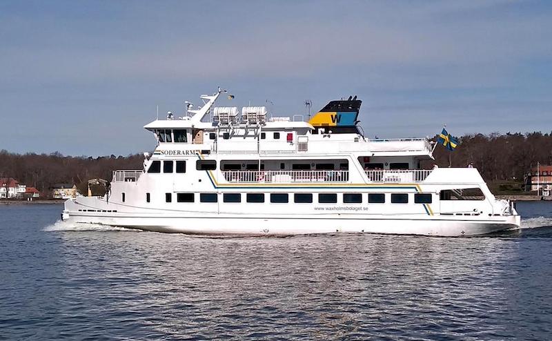 soderarm (Passenger Ship) - IMO 9284312, MMSI 265538450, Call Sign SBFW under the flag of Sweden