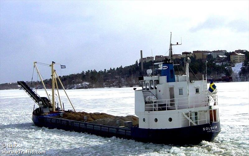 solskar (Cargo ship) - IMO , MMSI 265611390, Call Sign SDGO under the flag of Sweden