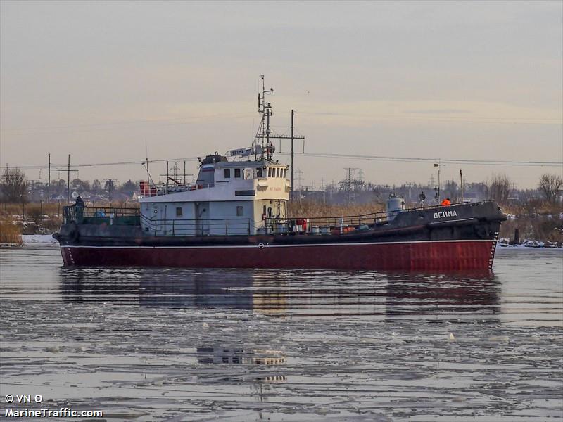 deima (Tanker) - IMO , MMSI 273340290 under the flag of Russia