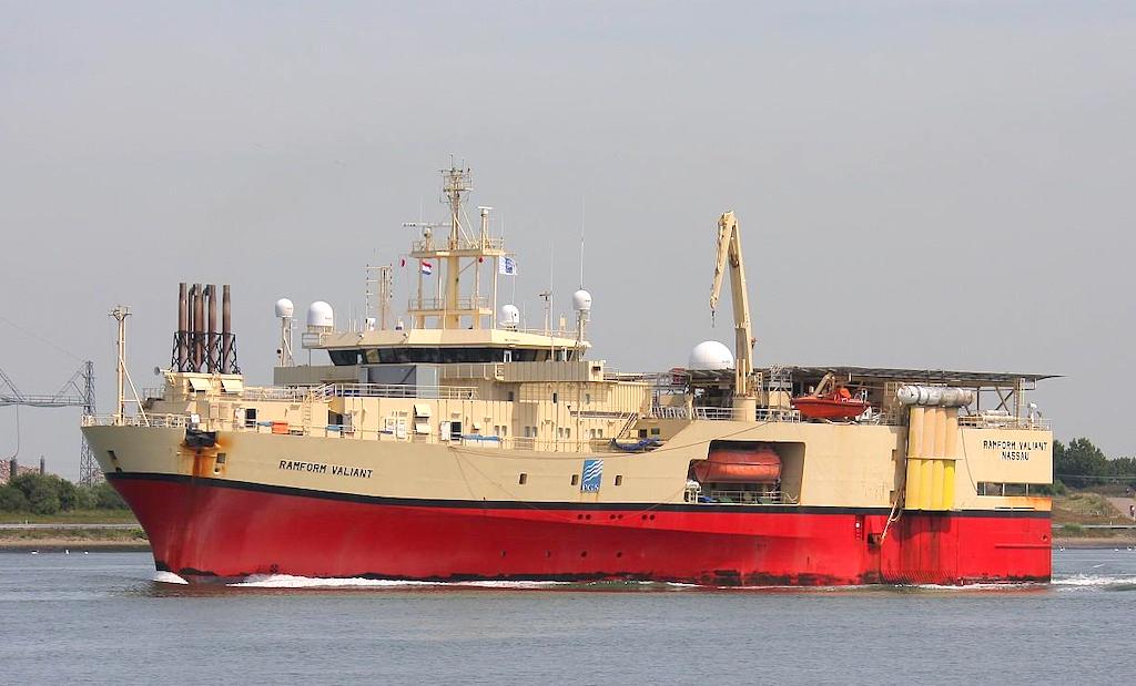 ramform valiant (Research Vessel) - IMO 9165023, MMSI 311783000, Call Sign C6TU7 under the flag of Bahamas