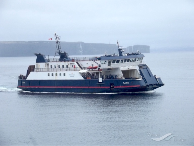 flanders (Passenger/Ro-Ro Cargo Ship) - IMO 8814706, MMSI 316001295, Call Sign CFD3647 under the flag of Canada