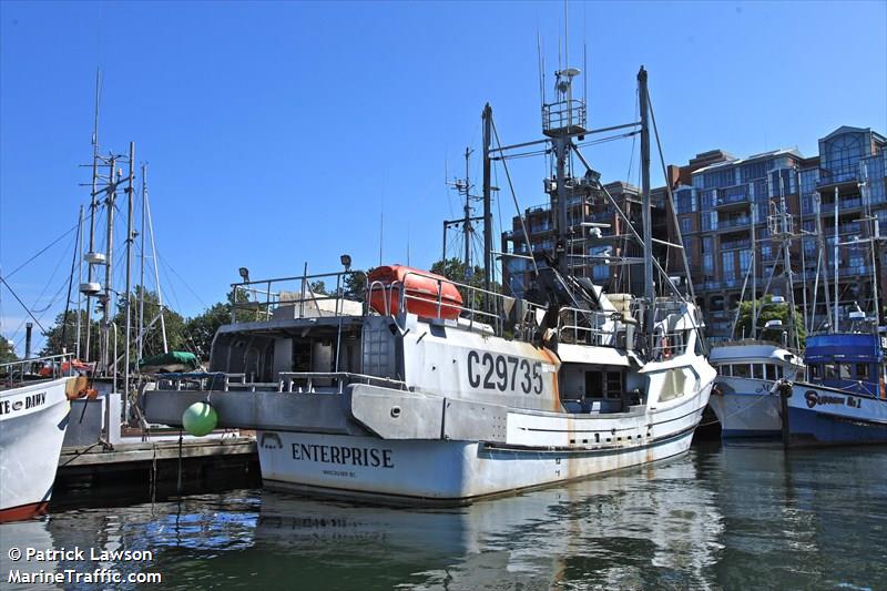 enterprise v (Fishing vessel) - IMO , MMSI 316004908 under the flag of Canada