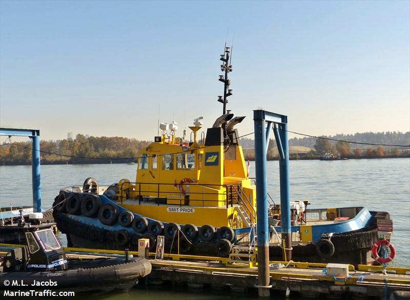 saam pride (Tug) - IMO , MMSI 316005651 under the flag of Canada