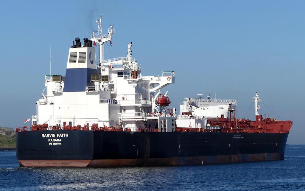 marvin faith (Chemical/Oil Products Tanker) - IMO 9820300, MMSI 354622000, Call Sign H9EC under the flag of Panama