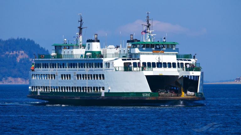 wsf kitsap (Passenger/Ro-Ro Cargo Ship) - IMO 7808126, MMSI 366772980, Call Sign WYR3421 under the flag of United States (USA)