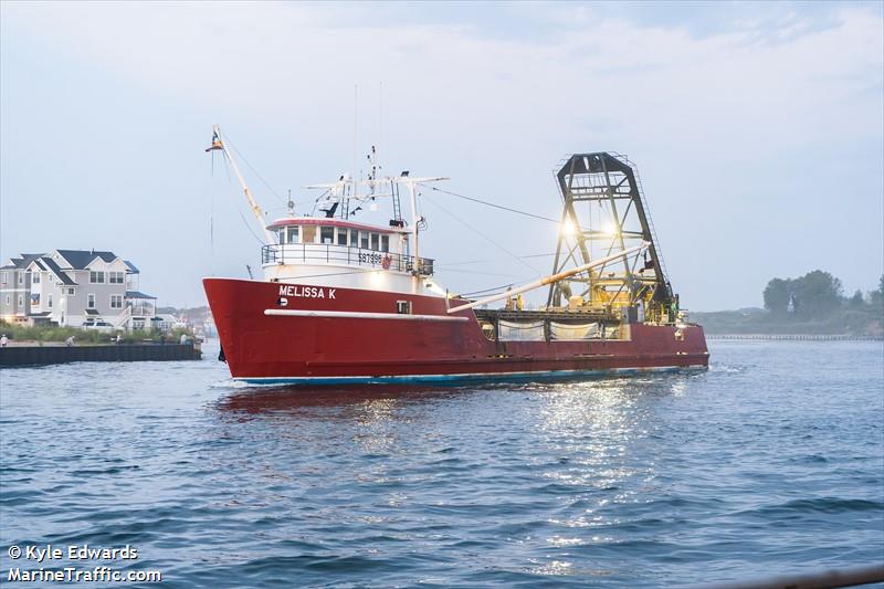 fv melissa k (Fishing vessel) - IMO , MMSI 366975990, Call Sign WDB9453 under the flag of United States (USA)