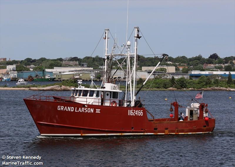 grand larson 3 (Fishing vessel) - IMO , MMSI 366988540, Call Sign WDC2139 under the flag of United States (USA)