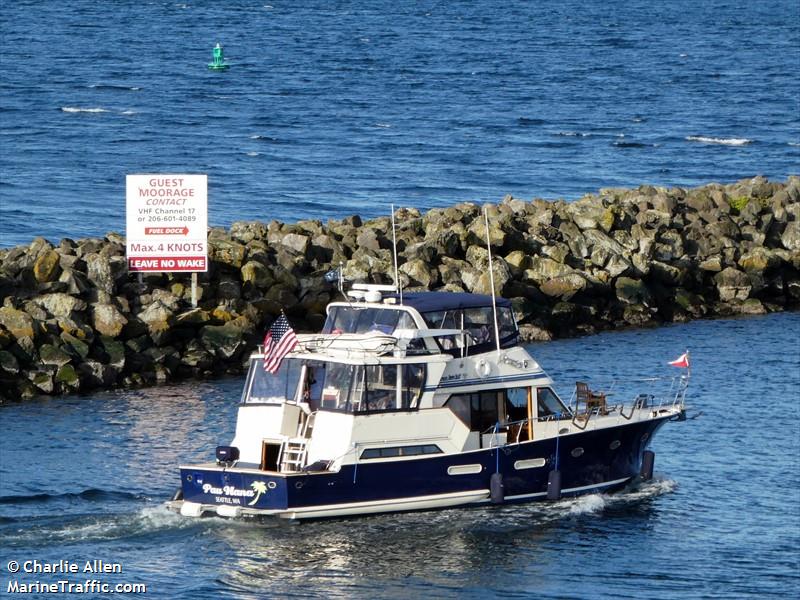 pau hana (Pleasure craft) - IMO , MMSI 367617610 under the flag of United States (USA)