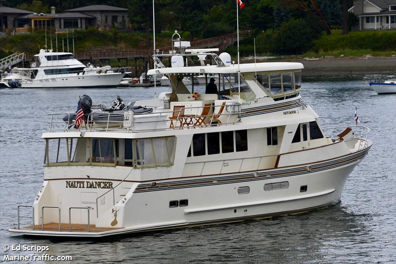 nauti dancer (Pleasure craft) - IMO , MMSI 368073060, Call Sign WDK6286 under the flag of United States (USA)