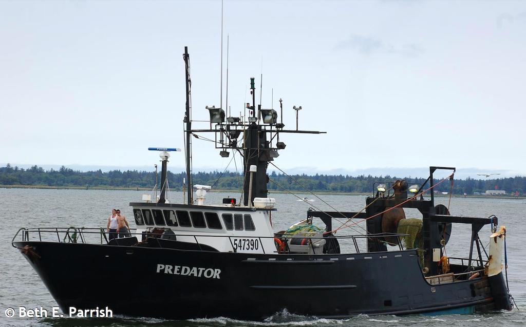 predator (Fishing Vessel) - IMO 7398406, MMSI 368565000, Call Sign WDL5428 under the flag of United States (USA)