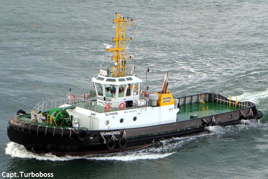 guangzhou (Tug) - IMO 9683178, MMSI 477519200, Call Sign VRMM7 under the flag of Hong Kong