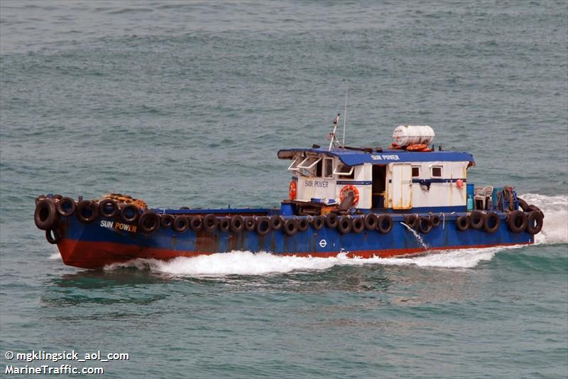 sun power (Cargo ship) - IMO , MMSI 542159110, Call Sign E6CL2 under the flag of Niue