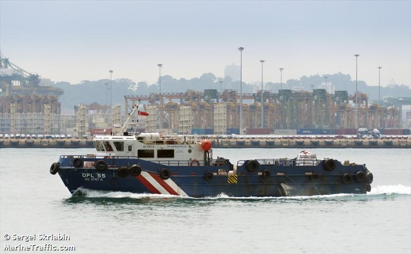 opl 55 (Cargo ship) - IMO , MMSI 563035690 under the flag of Singapore