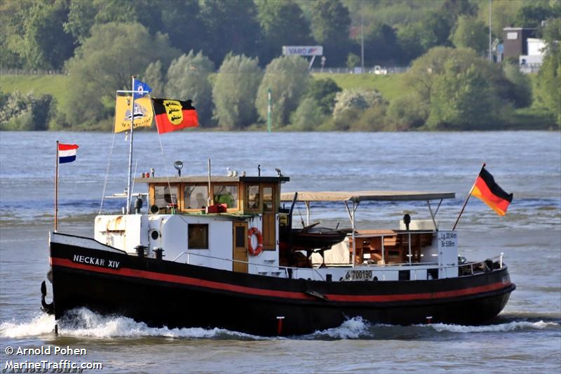 neckar xiv (Passenger ship) - IMO , MMSI 211128410, Call Sign DC3368 under the flag of Germany