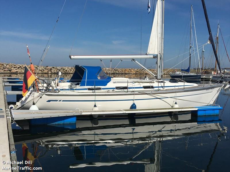 heide witzka (Sailing vessel) - IMO , MMSI 211193090, Call Sign DH2709 under the flag of Germany